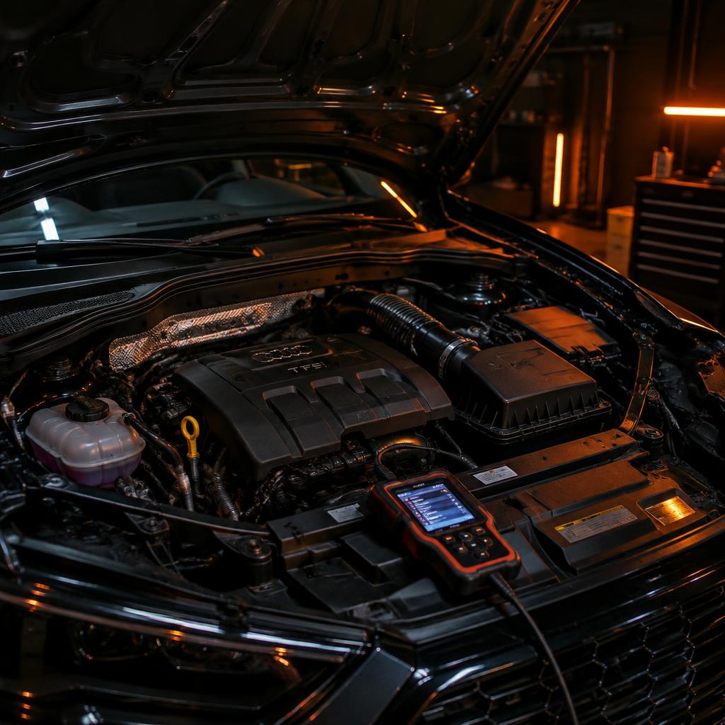 Engine diagnostic scan